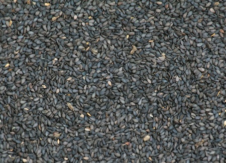 Black sesame backgroundの写真素材