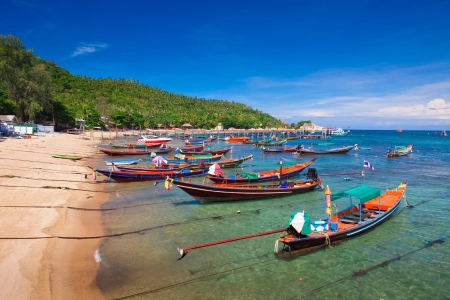 Fishermen's Village, on the Coast of Thailandの写真素材