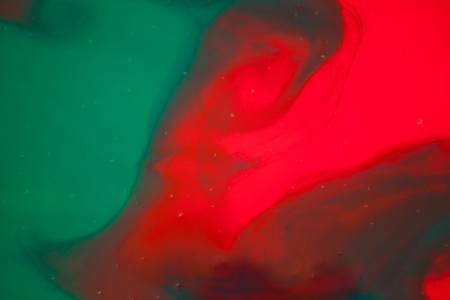 red and green abstract watercolor backgroundの写真素材