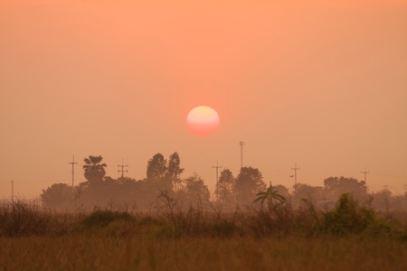 beautiful colourful sunriseの写真素材