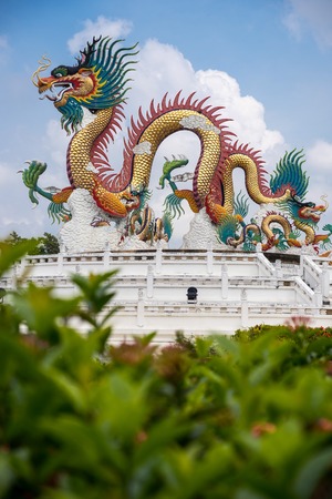 dragon china in Thailandの写真素材