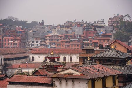 Pashupatinath Temple  in Kathmandu, the capital of Nepal.の写真素材