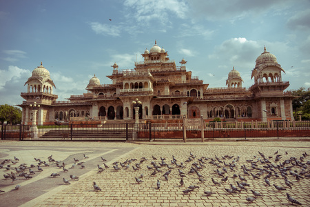 Albert hall museum, the oldest museum of Rajasthan, Jaipur, India