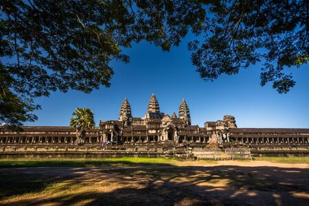 Temple of Angkor Wat in Siem Reap, Cambodia