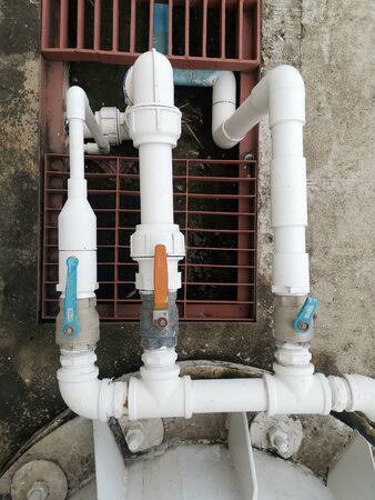 Water pipe systemの写真素材