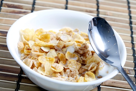 Cereal in bowl
