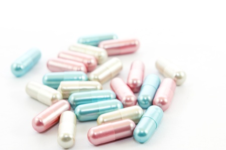 A medicine on white background