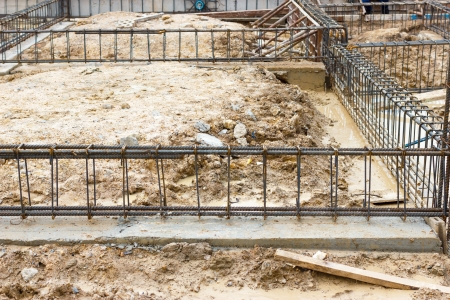 foundation for home buildingの写真素材