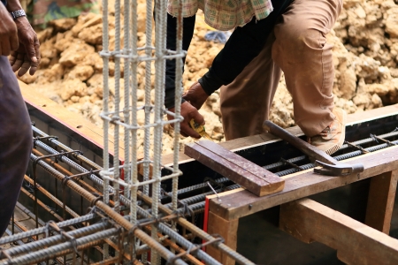 foundation for home buildingの写真素材