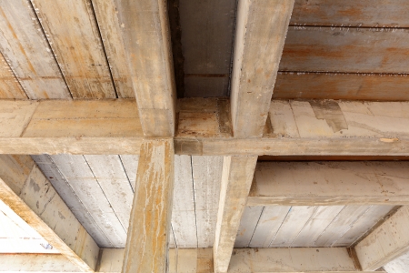 foundation construction for house building