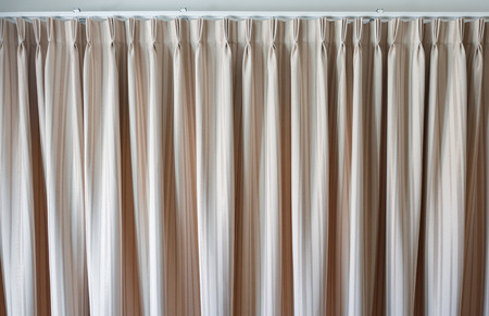 Interior curtain for new houseの写真素材