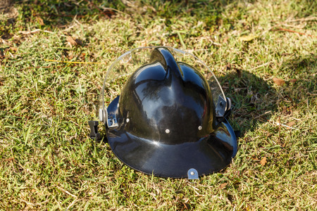 Helmet safety for firefighterの写真素材