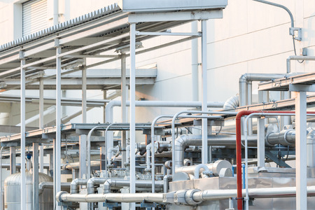 pipe for air control in factory