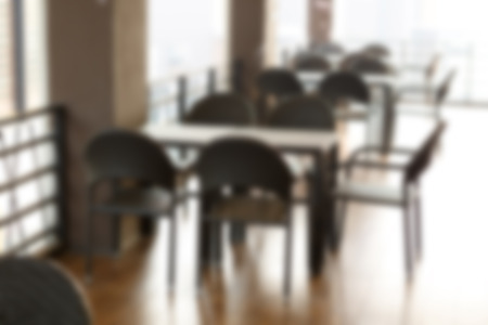 Restaurant blurred