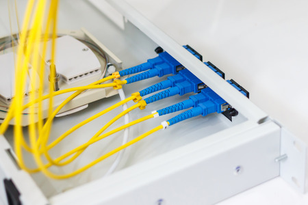 fiber optic cable install