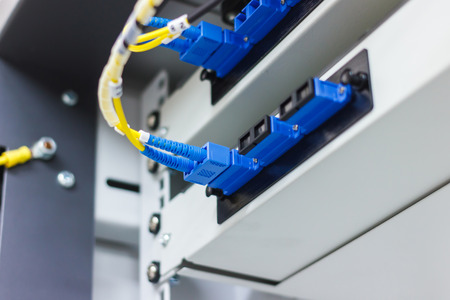 fiber optic cable install