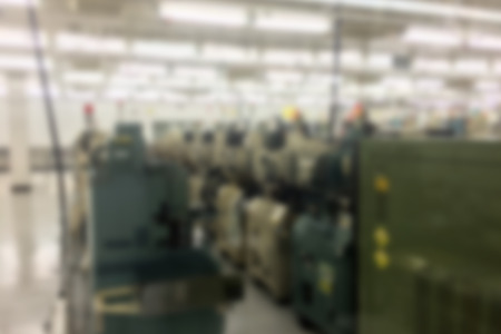 Manufacturing blurredの写真素材