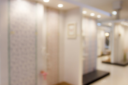 Toilet and bathroom blurredの写真素材