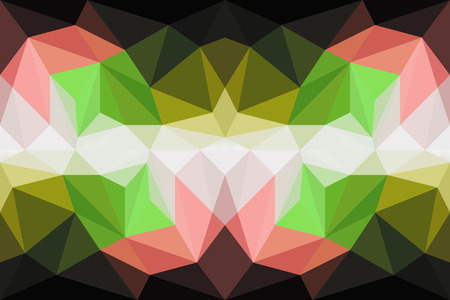Colorful polygon Abstract 