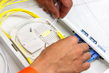 fiber optic cable for network system
