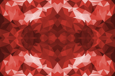Colorful polygon Abstract background