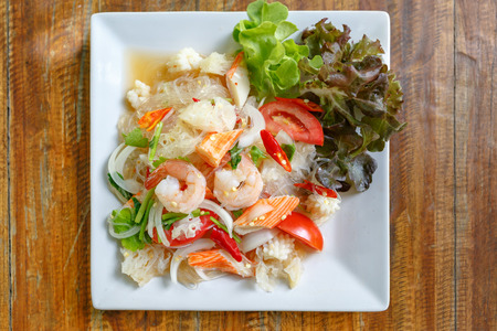 Thai Vermicelli Saladの写真素材