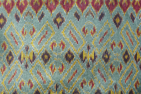Thai silk fabric pattern