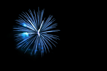 Colorful fireworks light on the skyの写真素材