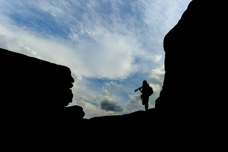 Unseen Thailand grand canyon sam pan bok at ubonratchathaniの写真素材