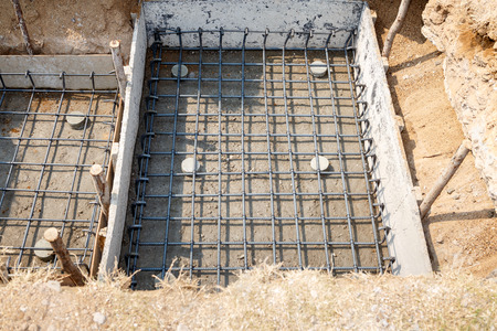foundation steel for home building