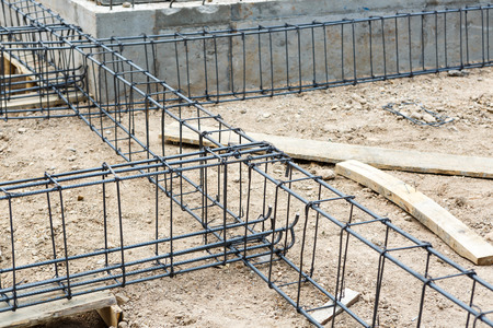 foundation steel for home building