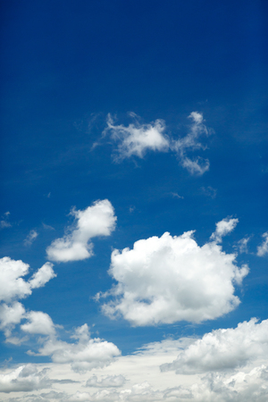 Cloud on blue skyの写真素材