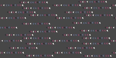 Seamless hand drawn geometric pattern with national striped color background. Ornamental...