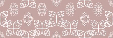 Colorful Ikat ornamentel seamless pattern for textile, wallpaper, card or wrapping paperのイラスト素材