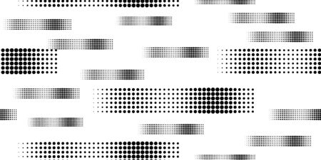 Freehand line seamless pattern. Seamless pattern for fabric, print, wallpaper, packaging. Strocke trandy design.のイラスト素材