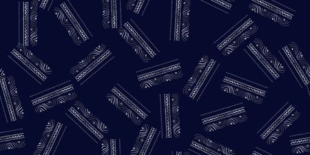 Vector luxury modern geometric seamless pattern. Grey texture with lines, stripes. Simple abstract...