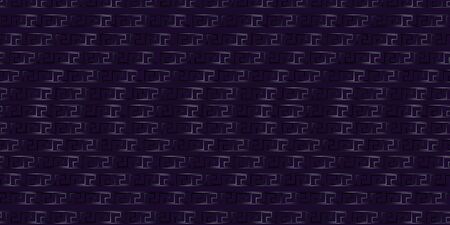 Vector luxury modern geometric seamless pattern. Grey texture with lines, stripes. Simple abstract geometry graphic design. Design for wallpapers, prints, carpet.のイラスト素材