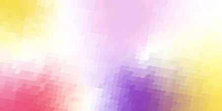 Light trendy multicolor surface design. vector modern geometrical dots abstract background. Dotted monochrome texture template. Halftone style with shapes in gradient.のイラスト素材