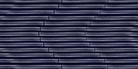 White modern stripes on blue background, seamless pattern hand drawn surface design for home.のイラスト素材