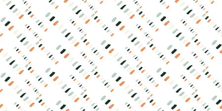Seamless hand drawn geometric pattern with national striped color background. Repeatable Design....