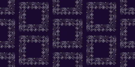 Vector modern geometric seamless pattern. Grey texture with lines, stripes. Simple abstract geometry graphic design. Design for wallpapers, prints, carpet.のイラスト素材