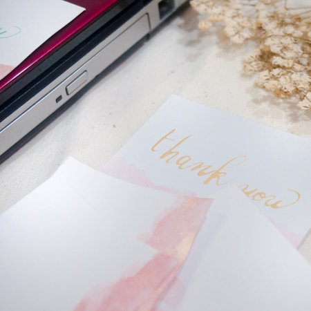 Notebook and envelope with the inscription I love you on a white backgroundの写真素材