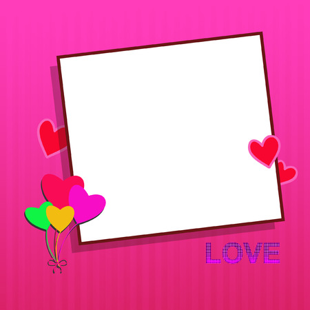 Valentine Message - Illustrationのイラスト素材