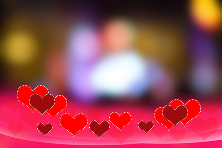 Valentine backgroundの写真素材