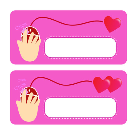 Love on the internetのイラスト素材