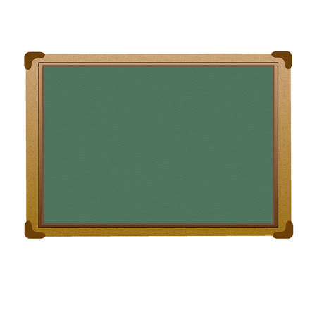 Green Chalk Boardのイラスト素材