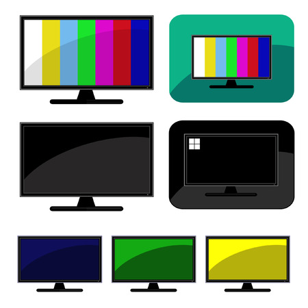 TV illustration のイラスト素材