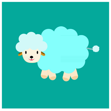 sheep vectorのイラスト素材