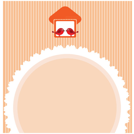 Invitation template vectorのイラスト素材