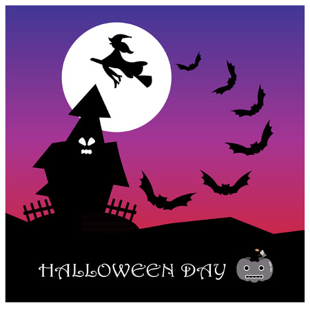 Halloween day vectorのイラスト素材